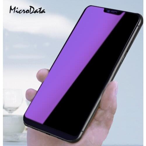 MicroData For Huawei Honor 8X 8C 8A Anti Blue Tempered Glass For Huawei Honor 8x 8c Full Cover Anti-Blue Screen Protective Film