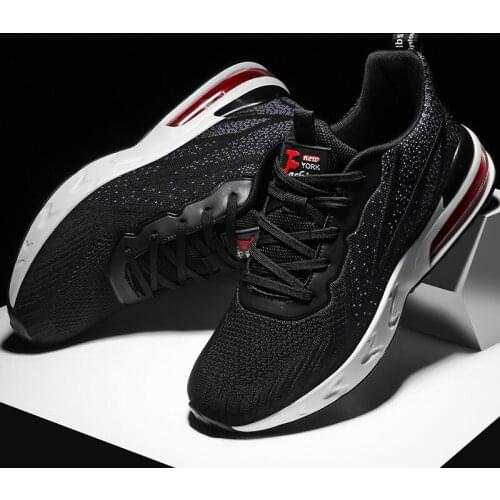 Men Casual Shoes New Hot Sale Air Cushion Jogging Shoes Men Fashion Sneakers Outdoor Breathable Light Shoes Men Vulcanize Shoes