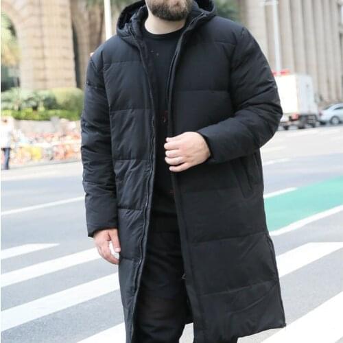 Winter down jackets Men 5XL 6XL 7XL 8XL 9XL 10XL warm plus size long style down jacket men