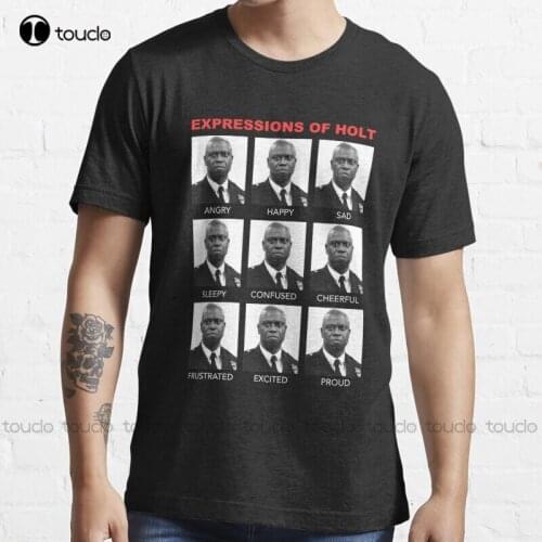 New Expressions Of Holt T-Shirt Black Shirts S-5Xl Cotton Tee Shirt women shirts Unisex