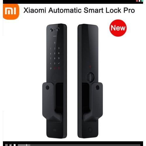 Original Xiaomi Automatic Smart Door Lock Pro Biometric Fingerprint NFC Security Smart Lock Work with Apple HomeKit & Mi HomeApp