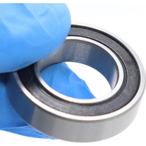 Wheelchair Front Fork Shaft Bearing 6001/12.7 ID 0.5 inch 2PCS 12.7x28x8 mm Wheelchair Accessories 6001RS Pressure Wheel Bearing