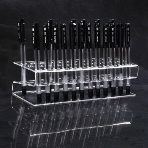 24 36 slots Premium arcylic paint brush display stand holder for color pencils eyebrow pencils makeup/nail brush
