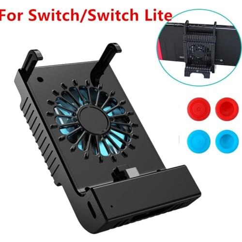 High Quality Switch/ NS Lite Stretchable Cooling Fan Grip Cooler Playstand Heat Sink Holder For Nintendo Switch/Switch Lite Mini