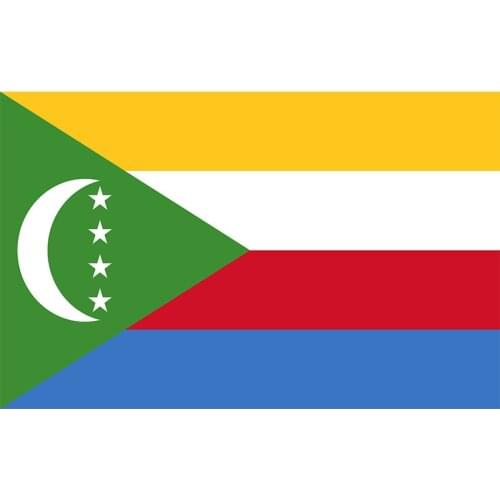 Yehoy hanging 90*150cm Union of the Comoros Flag For Decoration