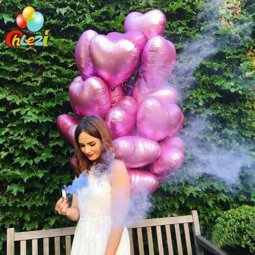 10pcs 18inch Heart Love Helium Foil Balloons Anniversary Wedding Decor baby 1st Birthday decoration Party Supplies Air Ballon