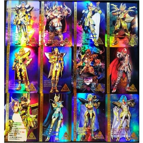 12pcs/set Saint Seiya Legend of Sanctuary Toys Hobbies Hobby Collectibles Game Collection Anime Cards