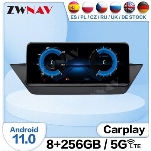 256G Carplay Android 11 Player For BMW X1 E84 2009 2010 2011 2012 2013 2014 2015 GPS Radio Receiver Auto Audio Stereo Head Unit