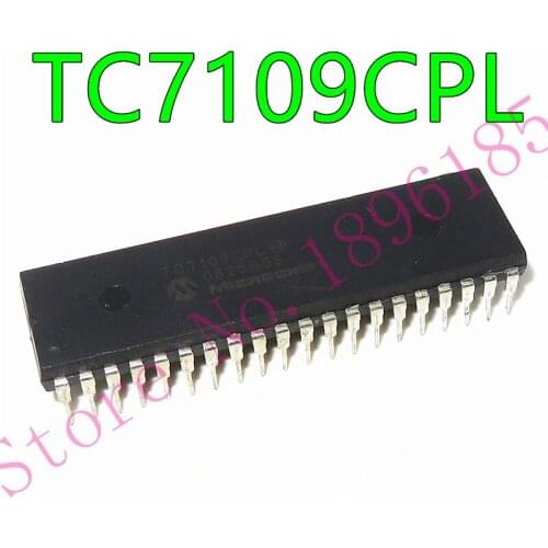 5pcs/lot TC7109CPL TC7109C TC7109 DIP40 NEW IC ADC 12BIT HANDSHAKE 40DIP