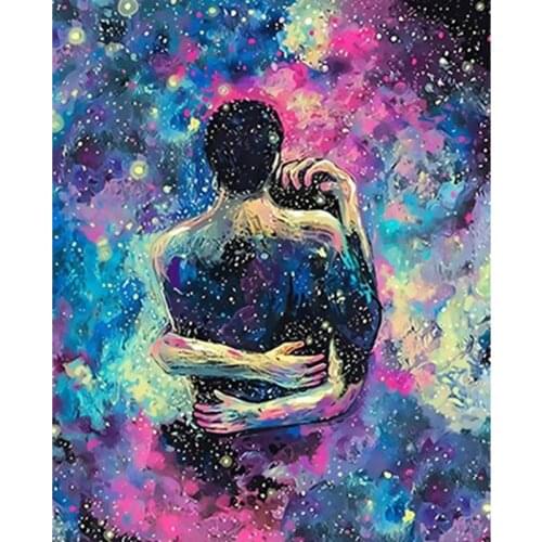 YI BRIGHT Couple Diamond Embroidery Love Round Square Diamond Painting Cross Stitch Mosaic Picture Rhinestone Wall Decoration
