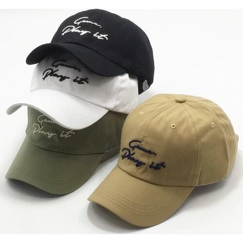 2021 New Unisex Cotton Baseball Cap Summer Embroidery Caps for Men Women Snapback Hat Hip Hop Hats Outdoor Dad Hats