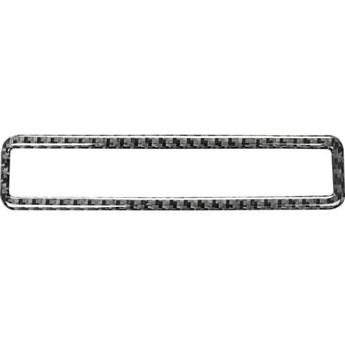 For Toyota Camry 2018 2019 2020 Carbon Fiber Interior Driver Side Dashboard Trunk Headlight Switch Frame Cover Trim