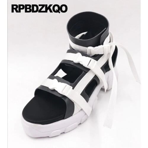 Flatform Wedge Platform Women Sandals Flat Casual Boots Shoes Sneakers Designer Gladiator Harajuku Strappy Ankle Strap Booties