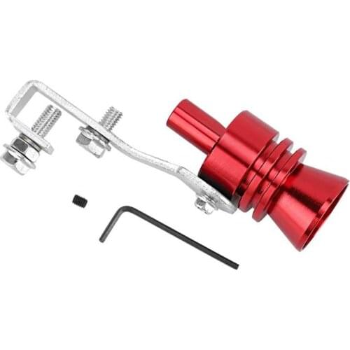 Red Turbo Sound Whistle Muffler Exhaust Pipe Simulator Whistle Fit For Honda Accord Acura