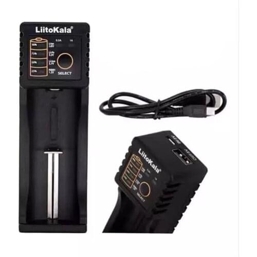 Lii-100 Battery Charger For 26650 16340 RCR123 14500 LiFePO4 1.2V Ni-MH Ni-Cd