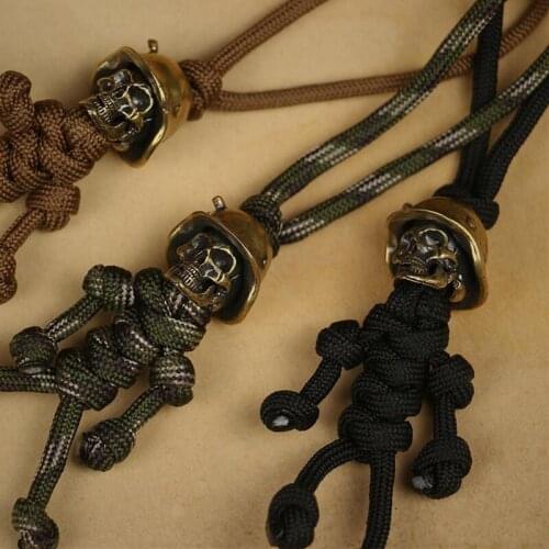 Metal Skull Keychain Personalized Retro Motorcycle Key Lanyard Creative Pendant for Backpack Handbag Wallet ALS88