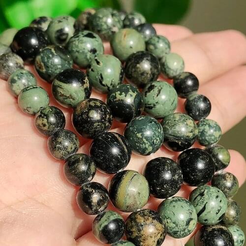 Wholesale Natural Stone Kambaba Jaspers Round Loose Spacer Beads For Jewelry Making Diy Bracelet Necklace 4/6/8/10mm