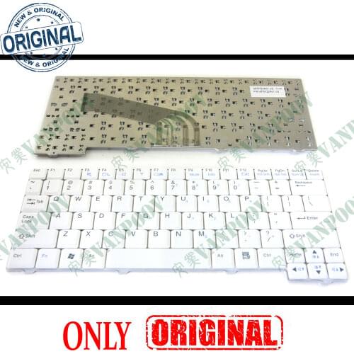 Genuine New Notebook Laptop keyboard for LG X110 White US Version - P/N: V070722AS1 High Quality fast shipping free shipping