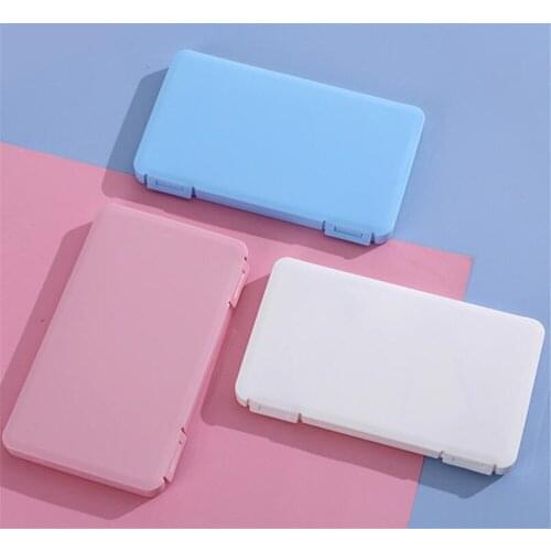 Hot 100pcs/lot Dustproof Mask Case Portable Disposable Face Masks Container Safe Pollution-Free Disposable Mask Storage Box
