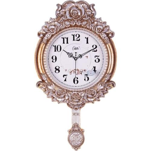 Nordic Luxury 3d Wall Clock Vintage Living Room Creative Modern Pendulum Clocks Wall Decor Bedroom Horloge Murale Gift FZ656
