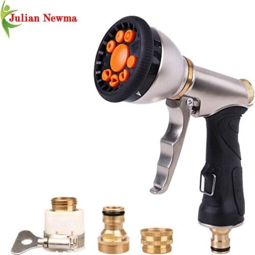Garden Water Guns Hose Nozzle High Pressure Washer Household Car Sprayer Watering Gun Gardening Tools And Equipment Dropshipping