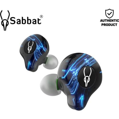 Sabbat G12 Elite Gaming Earphones TWS True Wireless 5.0 Bluetooth Headset In-Ear Stereo Earbuds With 6D Mic Soundscape X12 E12
