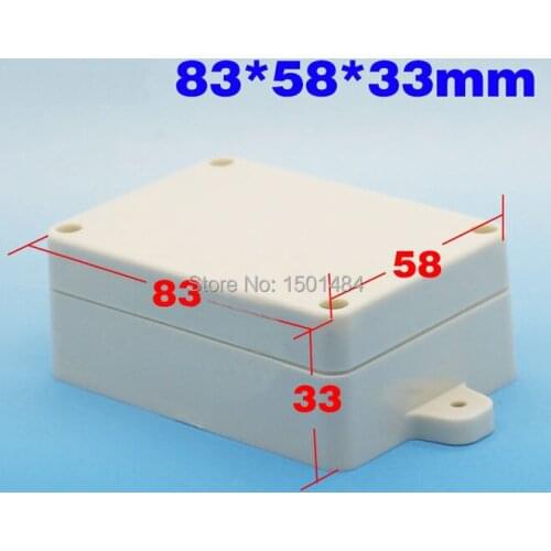 Waterproof Plastic Project Box Instrument Enclosure DIY - 83x58x33mm(L*W*H) NEW