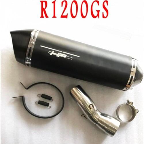 Slip On Exhaust For BMW R1200GS Adventure Motorcycle Exhaust Muffler Middle Link Pipe 2013 2014 2015 2016 year R 1200 GS