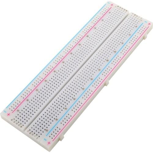 1pc MB102 Breadboard For MB-102 Protoboard PCB Board BreadBoard 830 Point Solderless Universal Prototype Test Develop