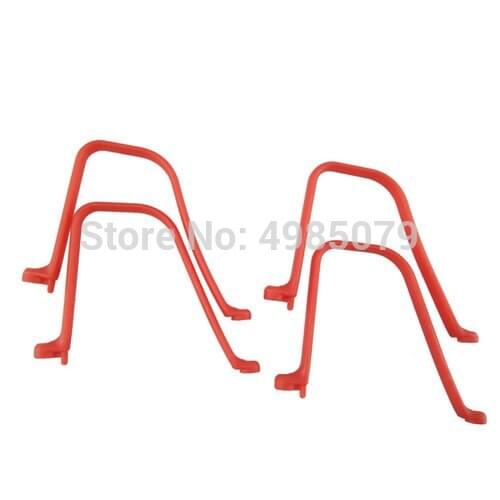 4PCS/Set SYMA X5UC X5UW Landing Skids Gear Base Stand Red Color RC Helicopter Dron Spare Part