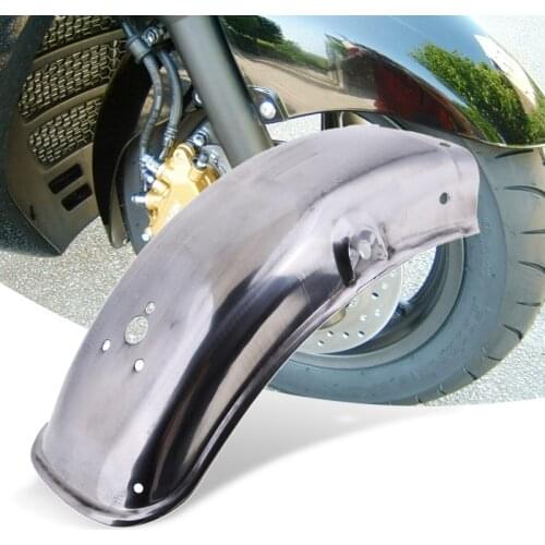 41cm Stainless Steel Chrome Rear Wheel Fender Mudguard Motorcycle Motorbike Rear Fender Mud Guard for Honda CN125 CN 125 Moto