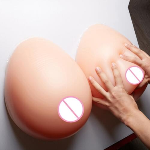 6000g Silicone Breast Forms Fake Boobs Crossdresser Postoperative Drag Queen Transvestite Mastectomy Breast Cover Bra Extender