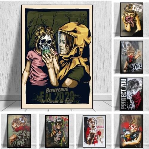 Anime Figure Motivational Poster Canvas Printings Abstract Art Print HD Pictures for Home Design Wall Art Vintage Oil Painting