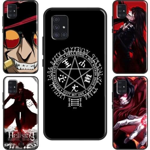 Anime Hellsing Alucard Case For Samsung Galaxy A21S A20e A11 A31 M21 M31 A10 A30S A40 A50 A70 A51 A71 Coque