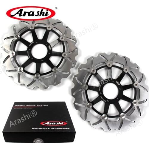 Arashi 1 Pair For HONDA GL1500 F6C VALKYRIE 1500 1997-2003 CNC Front Brake Disc Brake Rotors 1997 1998 1999 2000 2001 2002 2003