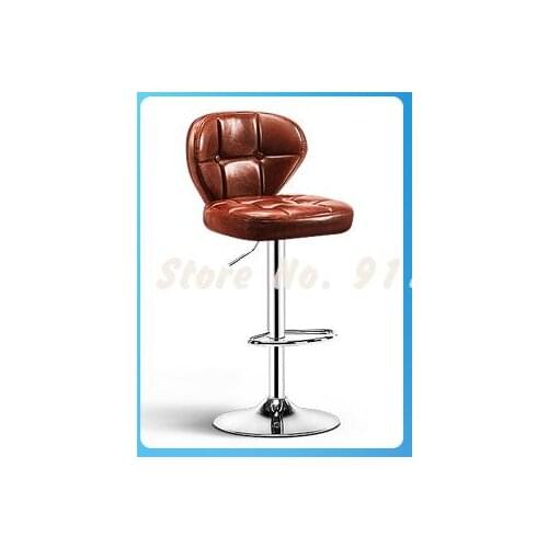 Bar Chair Modern Simple High Stool Lift Chair Bar Stool Front Desk Bar Chair Light Luxury High Stool Family Bar Chair