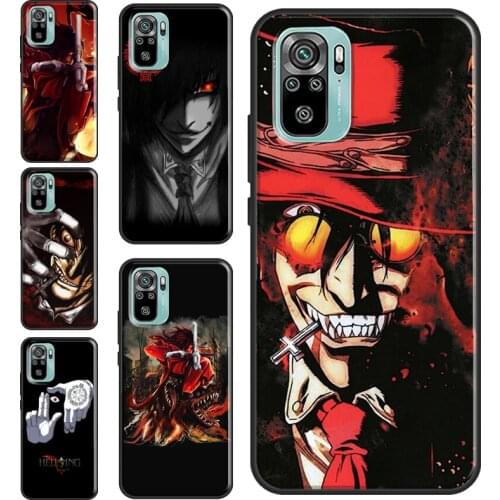 Anime Hellsing Alucard Cover For Xiaomi Redmi Note 9 Pro 8T 9S Note8 Note10 Pro Case For Redmi 9 9C 9T 9A K40
