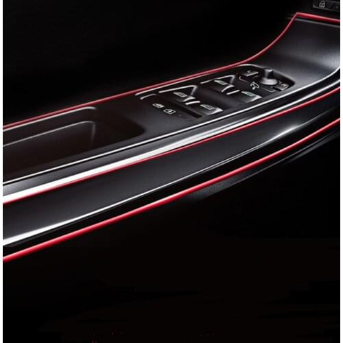 5M car modeling interior decoration 3D line decorative strip auto parts for Suzuki SX4 SWIFT Alto Liane Grand Vitara