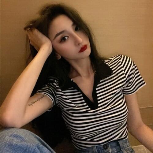 Cheap wholesale 2021 spring summer autumn new fashion casual woman t-shirt lady beautiful nice women Tops female Vy1398