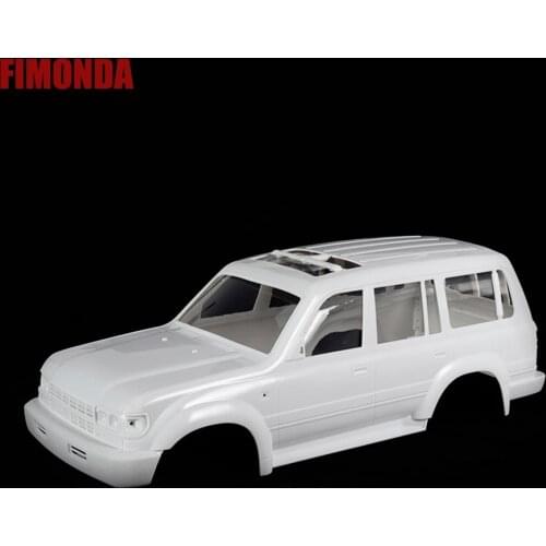 1/10 Hard Case Kit Land Cruiser LC80 Upgraded Parts RC Tracked Vehicle 313mm Wheelbase Chassis Axail SCX10 90046 90047 RGT 86100