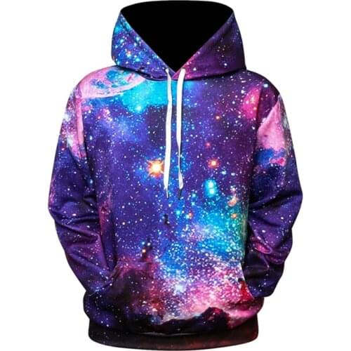 Space galaxy hoodies mens and womens hoodies 3d brand clothing hoodies hoodies printed casual sports jacket