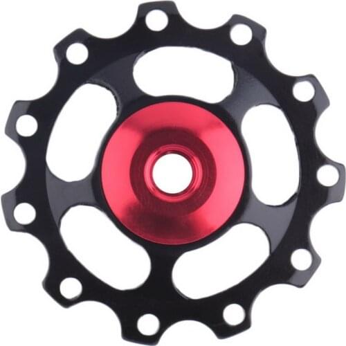 2021 New Aluminum Alloy Bicycle Rear Derailleur Jockey Wheel Road Bike MTB Guide Roller Bicycle Derailleur Cycling Parts