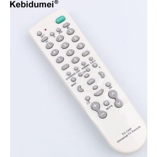 Kebidumei Style Universal TV Remote Control Controller Portable TV-139F Multi-functional TV Remote Controller For TV Television