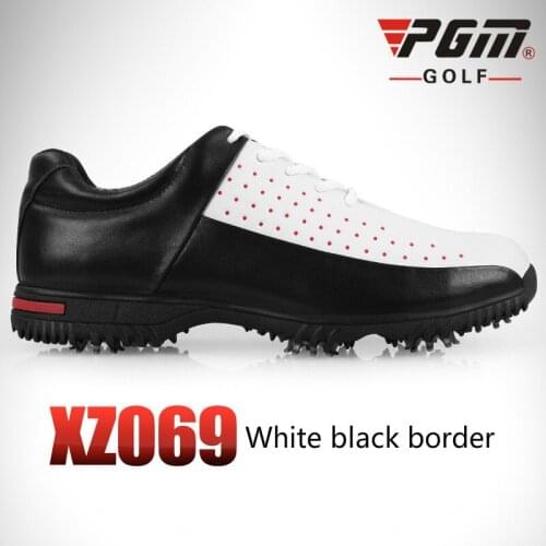 Waterproof Breathable Golf Shoes For Men Patent Design Outdoor Sport Shoes Anti-Skid Light Good Grip Comfortable Shoes AA10102