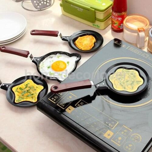 Egg Pancake Omelet Mini Non Lid Pot Pattern Frying Pan Thicken NEW