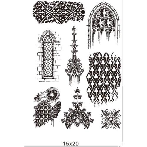 Background Transparent Clear Silicone Stamp Seal for DIY scrapbooking photo album Decorative clear stamps