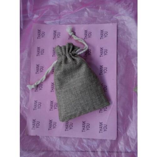 10*14cm 300pcs Jute sack Drawstring Gift Bags for Storage Cosmetic\wedding\christmas\Jewelry\Accessories Linen pouch Packaging