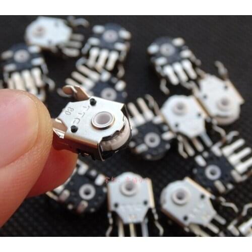 2Pcs Original TTC 9mm White Core Mouse Encoder Mouse Wheel Decoder 24 Million Lifetime for logitech G403 G603 AXFY