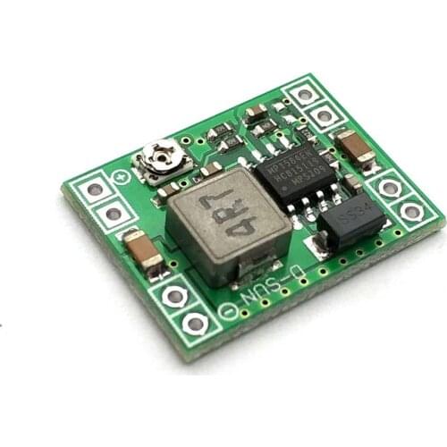 5 Pcs Ultra-Small Size DC-DC Step Down Power Supply Module 3A Adjustable Buck Converter for Arduino Replace LM2596