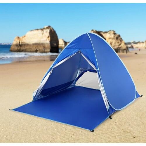 Automatic Tent Instant Pop Up Beach Tent Family Tourist Fish Camping Sun Shade tent Sun Shelter Tent
